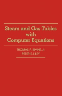 صورة الغلاف: Steam And Gas Tables With Computer Equations 1st edition 9780123740809