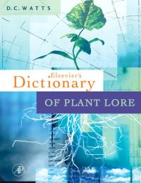 صورة الغلاف: Dictionary of Plant Lore 9780123740861
