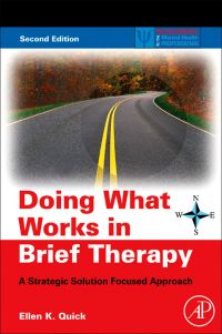 Cover image: Doing What Works in Brief Therapy: A Strategic Solution Focused Approach 2nd edition 9780123741752