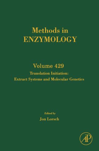 Imagen de portada: Translation Initiation:  Extract Systems and Molecular Genetics: Extract Systems and Molecular Genetics 9780123741912