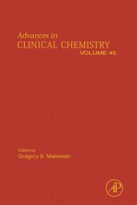 Cover image: Advances in Clinical Chemistry 9780123742087