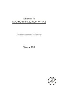 Imagen de portada: Advances in Imaging and Electron Physics: Aberration-corrected microscopy 9780123742209