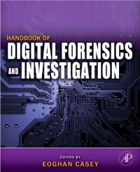 Omslagafbeelding: Handbook of Digital Forensics and Investigation 9780123742674