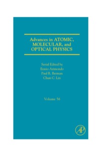 Cover image: Advances in Atomic, Molecular, and Optical Physics 9780123742902