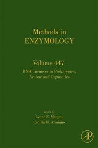 Cover image: RNA Turnover in Bacteria, Archaea and Organelles 9780123743770