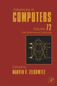 Cover image: Advances in Computers: High Performance Computing 9780123744111