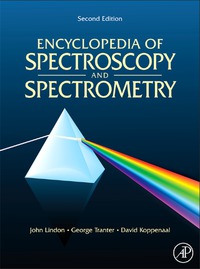 Omslagafbeelding: Encyclopedia of Spectroscopy and Spectrometry: Online 2nd edition 9780123744173