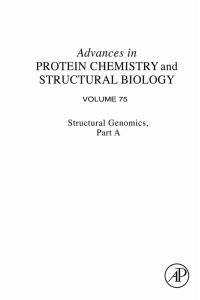 Cover image: Structural Genomics, Part A 9780123744364