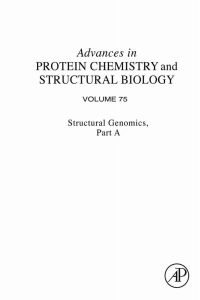 صورة الغلاف: Structural Genomics, Part A 9780123744364