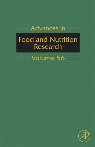 Imagen de portada: Advances in Food and Nutrition Research 9780123744395