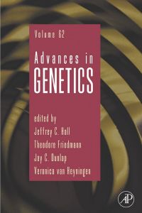 Imagen de portada: Advances in Genetics 9780123744432