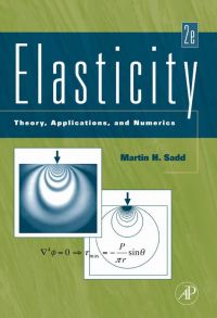 Cover image: Elasticity: Theory, Applications, and Numerics 2nd edition 9780123744463