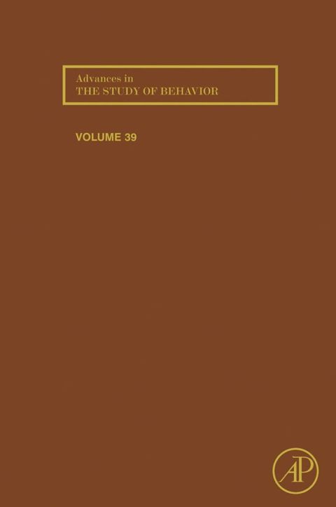 Advances in the Study of Behavior - FULL INSTANT DOWNLOAD | PDF DOCX EPUB