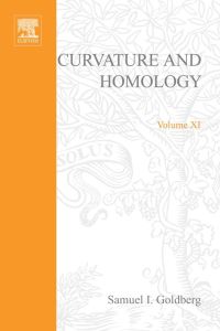 Cover image: Curvature and homology 9780123745620