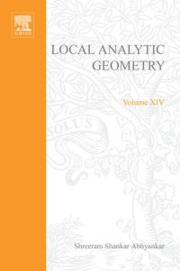 表紙画像: Local analytic geometry 9780123745644