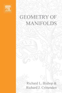 Cover image: Geometry of manifolds 9780123745651