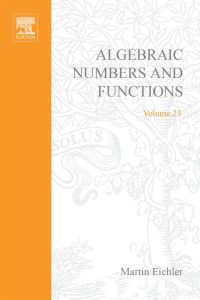 صورة الغلاف: Introduction to the Theory of Algebraic Numbers and Fuctions 9780123745705