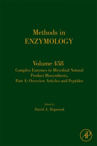 صورة الغلاف: Complex enzymes in microbial natural product biosynthesis, Part A: overview articles and peptides: overview articles and peptides 9780123745880