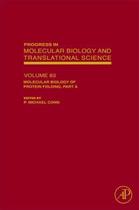 Imagen de portada: Molecular Biology of Protein Folding, Part A 9780123745941