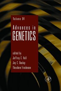 Cover image: Advances in Genetics 9780123746214