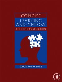 Cover image: Concise Learning and Memory: The Editor's Selection 9780123746276