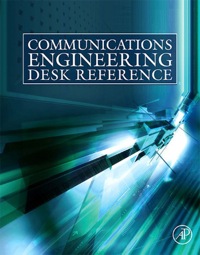Cover image: Communications Engineering e-Mega Reference 9780123746498