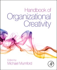 Cover image: Handbook of Organizational Creativity 9780123747143