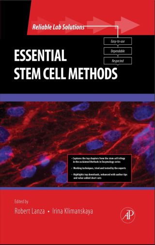 Imagen de portada: Essential Stem Cell Methods 9780123747419