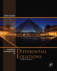 Imagen de portada: A Modern Introduction to Differential Equations 2nd edition 9780123747464