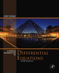 表紙画像: A Modern Introduction to Differential Equations 2nd edition 9780123747464