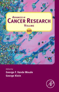 Cover image: Advances in Cancer Research 9780123747730