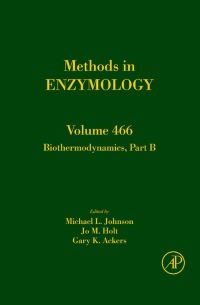 Cover image: Biothermodynamics, Part B 9780123747761
