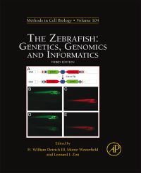 Imagen de portada: The Zebrafish: Genetics, Genomics and Informatics 3rd edition 9780123748140