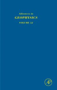 Cover image: Advances in Geophysics 9780123749109