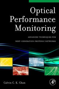 Titelbild: Optical Performance Monitoring: Advanced Techniques for Next-Generation Photonic Networks 9780123749505