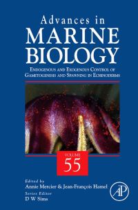 Cover image: Advances In Marine Biology: Endogenous and Exogenous Control of Gametogenesis and Spawning in Echinoderms 9780123749598