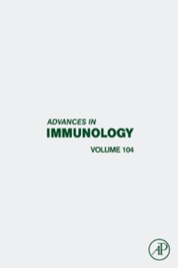 Cover image: Advances in Immunology 9780123750310