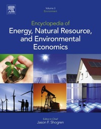 صورة الغلاف: Encyclopedia of Energy, Natural Resource, and Environmental Economics 9780123750679