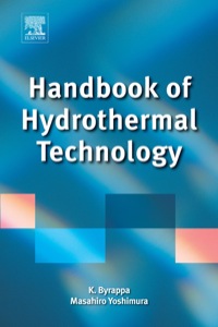 Imagen de portada: Handbook of Hydrothermal Technology 2nd edition 9780123750907