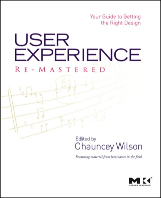 Cover image: User Experience Re-Mastered 9780123751140