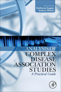 Cover image: Analysis of Complex Disease Association Studies 9780123751423