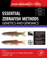 Imagen de portada: Essential Zebrafish Methods: Genetics and Genomics: Genetics and Genomics 9780123751607