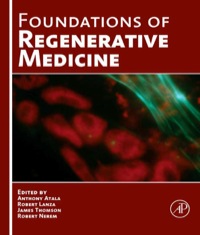 Cover image: Foundations of Regenerative Medicine 9780123750853