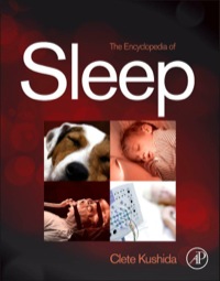 Cover image: Encyclopedia of Sleep 9780123786104