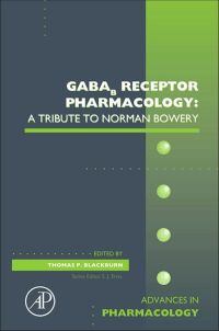 Cover image: GABAb Receptor Pharmacology: A Tribute to Norman Bowery: A Tribute to Norman Bowery 9780123786470