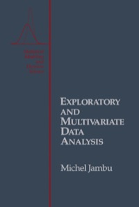 Cover image: Exploratory and Multivariate Data Analysis 9780123800909