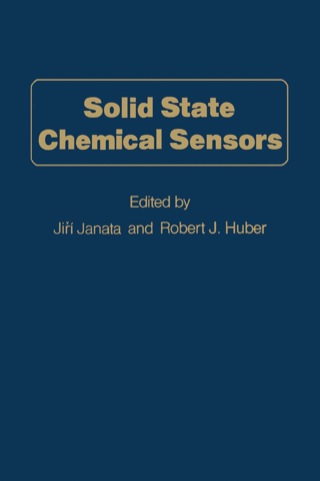 Cover image: Solid State Chemical Sensors 1st edition 9780123802101