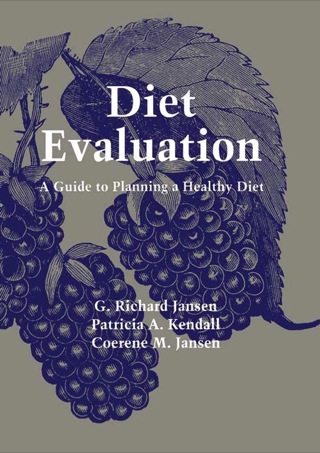 Imagen de portada: Diet Evaluation: A Guide to Planning a Healthy Diet 9780123802156
