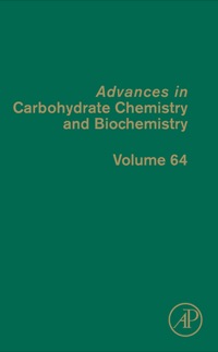 Imagen de portada: Advances in Carbohydrate Chemistry and Biochemistry 9780123808547