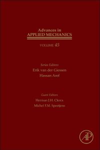 Titelbild: Advances in Applied Mechanics 9780123808769